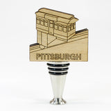 Pittsburgh Incline Wine Stopper- WS554