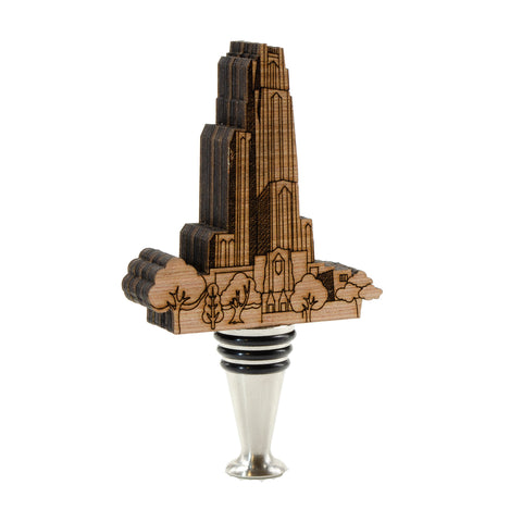 Cathedral of Learning Wine Stopper