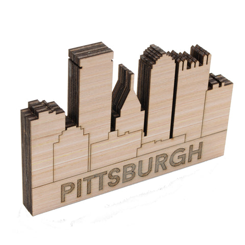 Pittsburgh Skyline Name Block