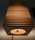 Hanging Wooden Pendant Light - Square Light